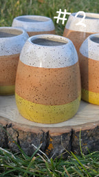 Candy Corn Vase/Holder #2