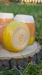 Candy Corn Vase/Holder #1